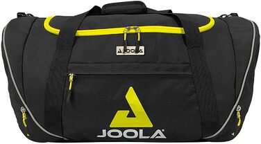 Спортивна сумка JOOLA Vision II компактна, 50.8 см, чорна - для фітнесу, подорожей, студентів, спортсменів з м'якими плечовими ременями