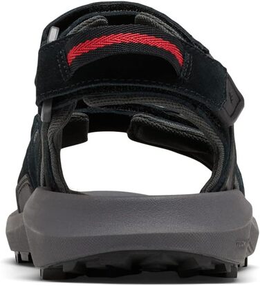 Columbia Trailstorm Hiker 3 Strap: Чоловічі трекінгові сандалі, чорно-сірі, 41 EU