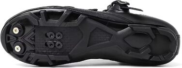 Велосипедні черевики Mountain для чоловіків та жінок, MTB, SPD, для гірського велосипеда, з пряжкою, зелені (40 EU, C Чорний Червоний)