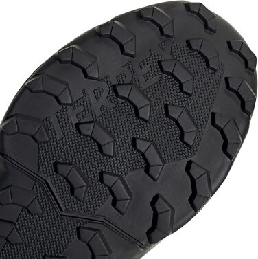 Дитячі трекінгові черевики Adidas Terrex Ax4R RAIN.RDY, 34 EU, чорно-сіро-сірі