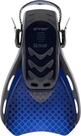 Ласти CRESSI Star Fins L/XL (44-48) чорно-сині - для снорклінгу та плавання