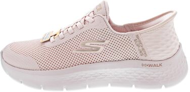 Кросівки Skechers Go Walk Flex Hands Free для дівчаток (41 EU, Рожеві)