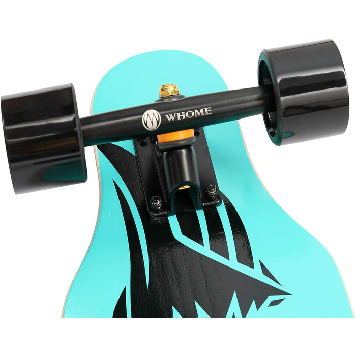 Скейтборд WHOME Longboard 31 дюйм для дорослих і дітей, круїзний, для початківців і профі, з T-інструментом