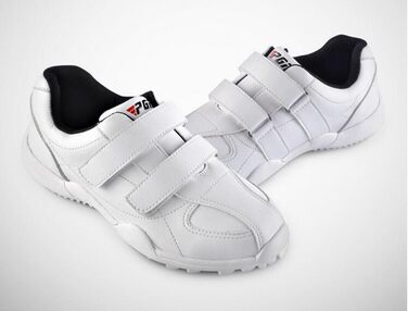 Жіночі гольф-туфлі PGM водонепроникні, без шипів, на липучці (39 EU, білі)