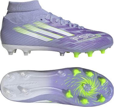 Жіночі футбольні бутси adidas F50 Sparkfusion League Firm Ground, Violet Tone/Lucid Lemon/Purple Rush, розмір 36 EU