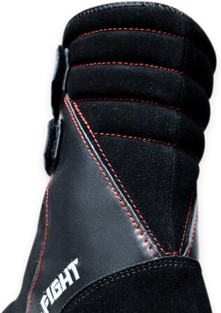 Боксерські черевики FOX-FIGHT Extreme з натуральної шкіри, професійні, чорні (41 EU)