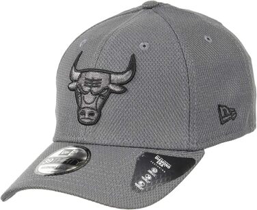 Кепка New Era Chicago Bulls 39thirty Stretch NBA - Сіра (L-XL)