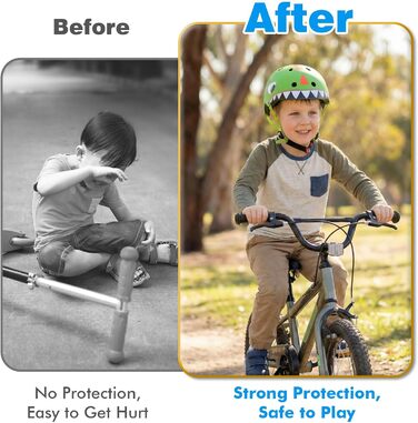 Дитячий шолом Kinderhelm для велосипеда, скейтборда, самоката, 50-54 см, регульований, CE-сертифікація (зелений)