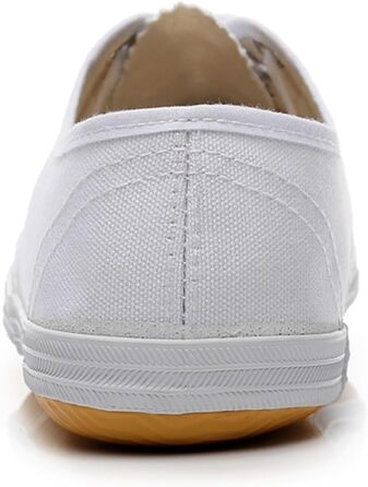 Жіночі кросівки для бойових мистецтв Тай Чи Кунг Фу. Легкі повсякденні кеди з канвасу для тренувань. Білі (41 EU, White A)