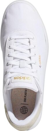 Жіночі кросівки adidas Court Platform CLN (38 2/3 EU, білий, золотий, чорний)