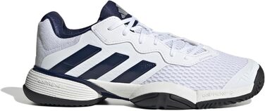 Дитячі тенісні кросівки adidas Barricade Kids 21 EU Cloud White/Dark Blue/Core Black