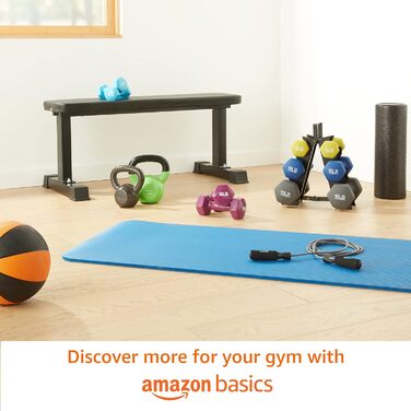 Гантелі Amazon Basics з вініловим покриттям, 2 шт, 1,4 кг, набір для фітнесу