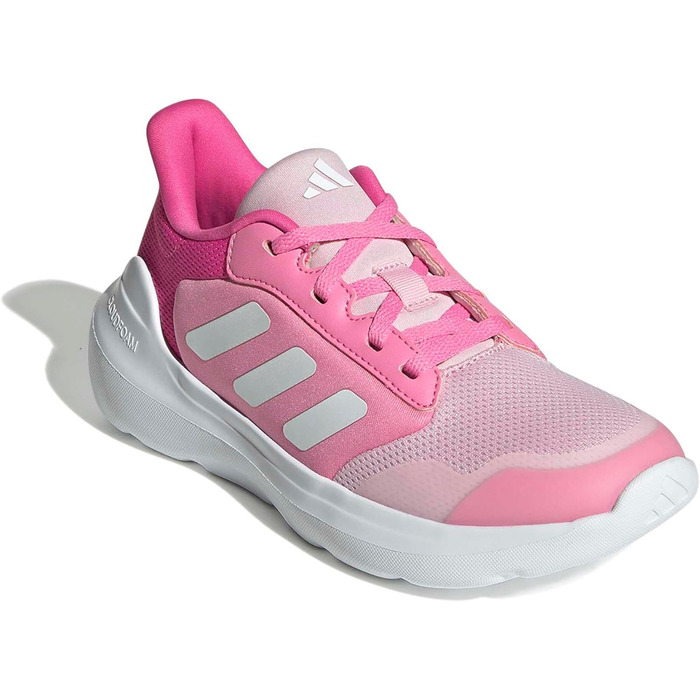 Дитячі кросівки Adidas TENSAUR Run 3.0 для дівчаток та хлопчиків (39 1/3 EU), рожевий, білий, фіолетовий
