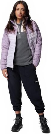 Жіноча куртка-пуховик Columbia Powder Pa Jacket, колір Lavender Pearl / Shale Purple, розмір L