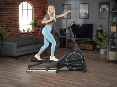 Орбітрек Hop-Sport HS-160CF Stage електромагнітний сірий