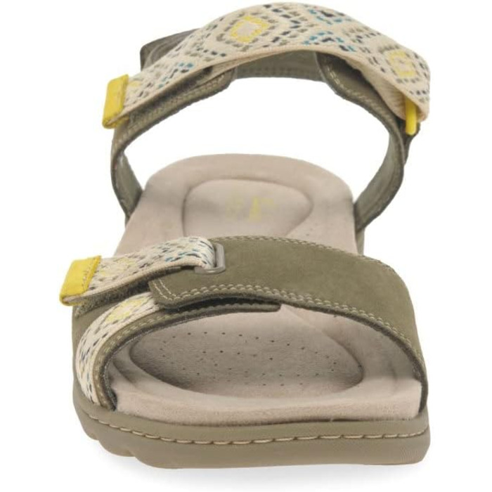 Sandali sportivi Clarks Amanda Sprint da donna (38 EU, velluto verde oliva)