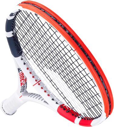 Тенісна ракетка Babolat Pure Strike 18x20, без струн, біло-сіра, розмір ручки 4 3/8