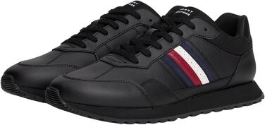 Кросівки Tommy Hilfiger New Runner Eva білі (40 EU) з чорними смужками, артикул FM0FM05637