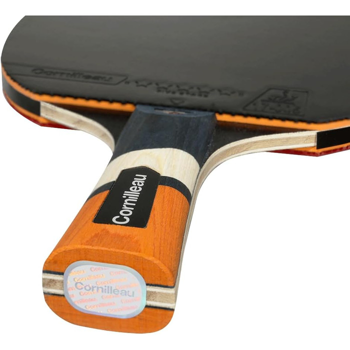 Ракетка для настільного тенісу CORNILLEAU Perform 800 Indoor — професійна, ITTF-накладки (5 зірок), технології AERO та OFC для максимального спіну, 5-шаровий дерев'яний лист