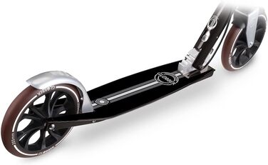 Самокат GLOBBER NL 205 Deluxe, 205 мм, ABEC 7, ручне гальмо, регульований, амортизація, складаний, чорний