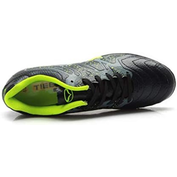 Дитячі футбольні бутси Msport для хлопчиків, чорні, розмір 39 EU, модель Mod1, спортивне взуття, антиковзаючі, дихаючі