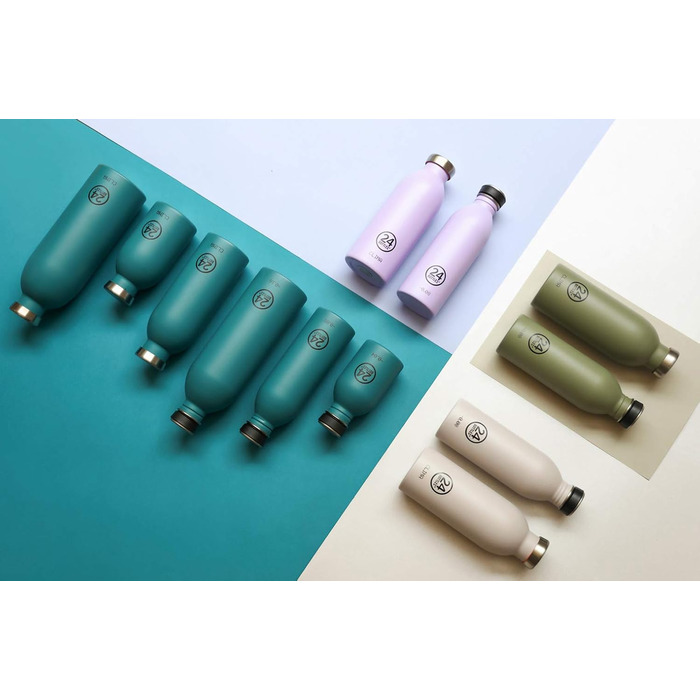 Термос 24 Bottles Clima Bottle з харчової нержавіючої сталі Stone Sage 500 мл