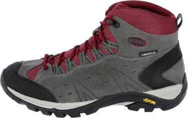 Черевики трекінгові Bruetting Mount Bona High, 37 EU, сірий/бордовий