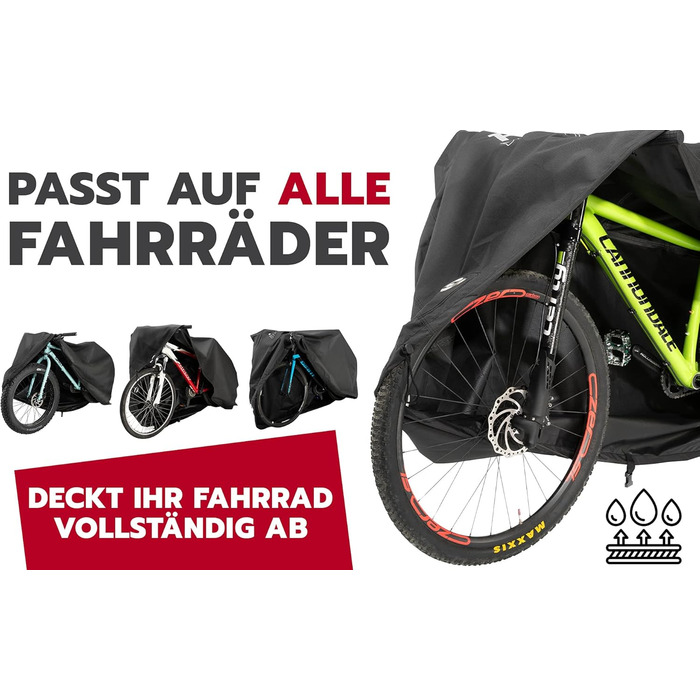 Чохол для велосипеда Outdoor великий – Ripstop, водонепроникний, захист від УФ, XL