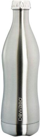 Термос Dowabo Metallic Collection, ізольована пляшка, зберігає напої гарячими до 12 годин, холодними до 24 годин, герметична, для газованих напоїв