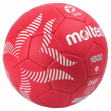 Гандбольний м'яч Molten 1800 (розмір 2) — офіційний м'яч ZPRP, H2A1800-PL