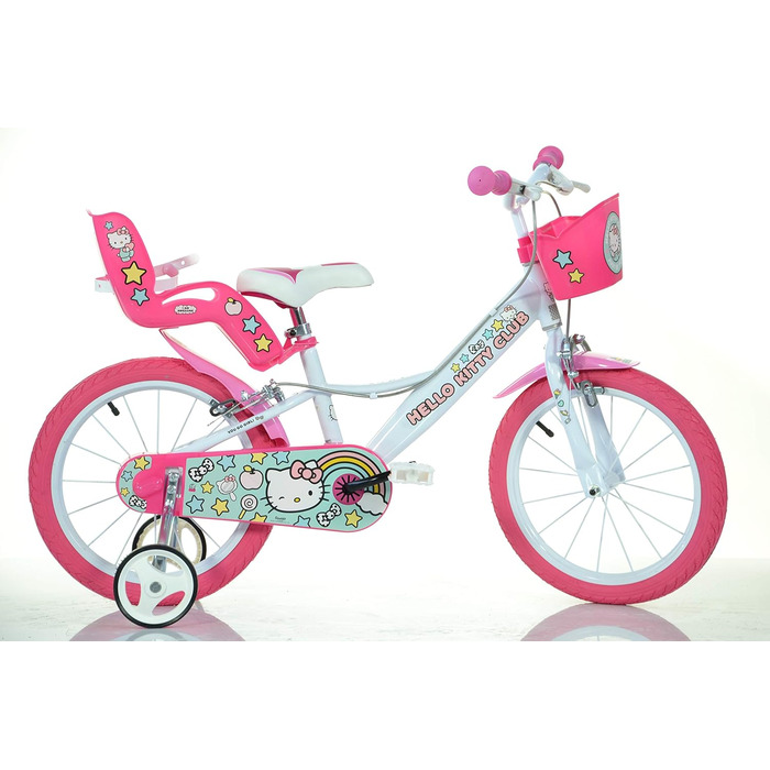 Дитячий велосипед Dino Bikes Hello Kitty 35,6 см, рожевий