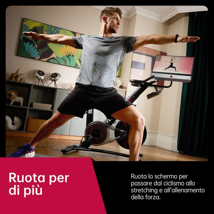 YESOUL G1M Plus: Електричний велотренажер з екраном 21.5' FHD, магнітний опір та функцією streaming