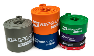 Резинка для фітнесу Hop-Sport 37-109кг HS-L083RR помаранчева