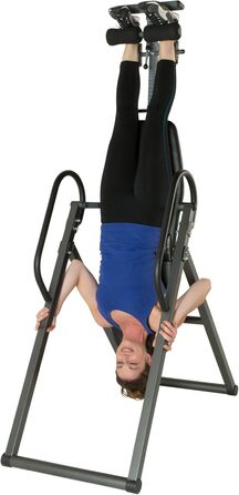 Інверсійний стіл FITNESS REALITY 790XLT з подушкою для спини, регульований для зросту до 198 см, максимальна вага користувача 136 кг, повна вертикальна інверсія до 180°