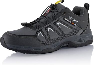 Черевики для трекінгу та трейлраннінгу Softshell для жінок та чоловіків, сірі (44 EU)