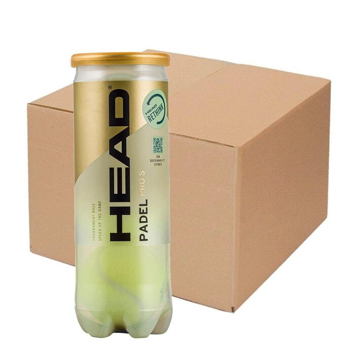 М'ячі для падел HEAD Box Padel Pro S (3 шт.) - Професійні м'ячі для гри в падел