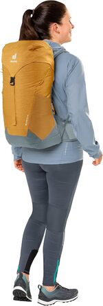Жіночий туристичний рюкзак Deuter AC Lite 22 SL, кориця-бірюза