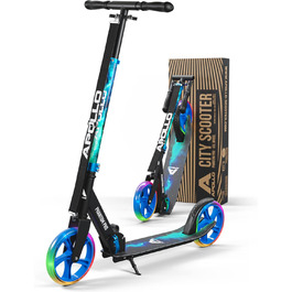 Міський самокат Apollo Phantom Pro з великими колесами XXL, складаний, регульований по висоті, для дорослих, дітей та підлітків