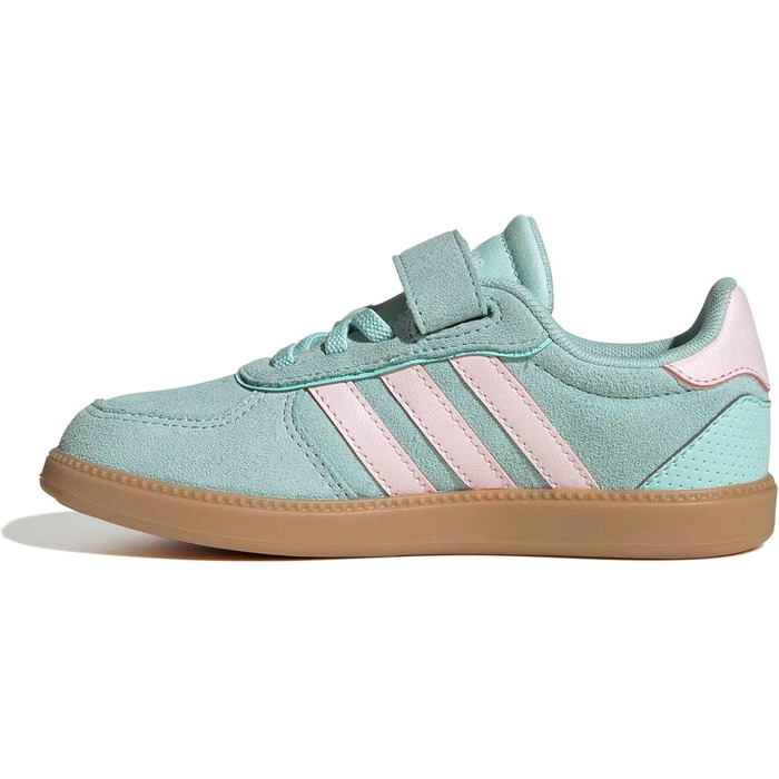 Дитячі кросівки Adidas BREAKNET Sleek - унісекс (35 EU, Semi Flash Aqua Clear Pink Gum 3)