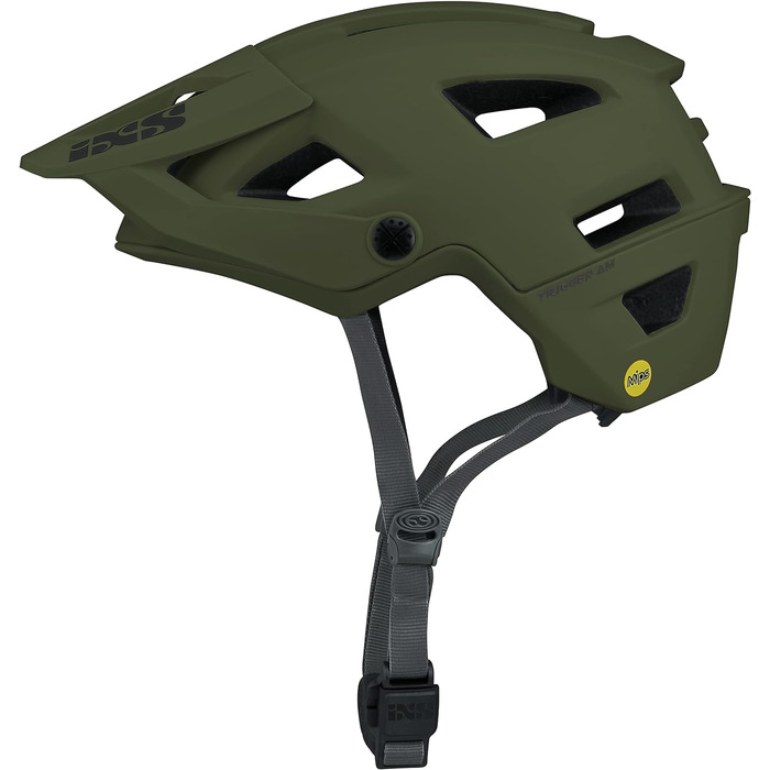 Велосипедний шолом IXS Trigger AM MIPS, оливковий, розмір M/L (58-62 см)