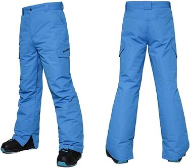 Чоловічий зимовий костюм для сноубордингу та катання на лижах, водонепроникний, вітронепроникний, теплий, для походів та скелелазіння, розмір L, колір блакитний