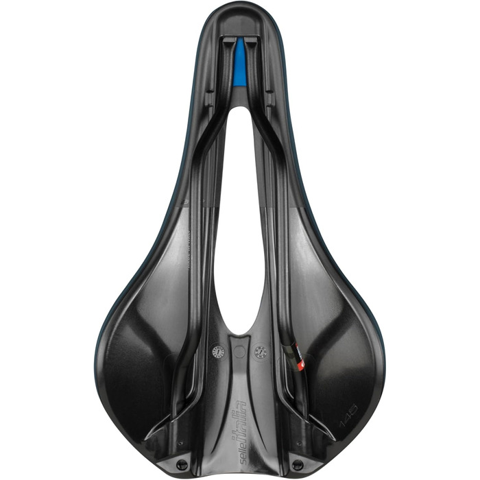 Сідло Selle Italia Novus Boost EVO Gravel TM Superflow (блакитне) для гравійних та шосейних велосипедів