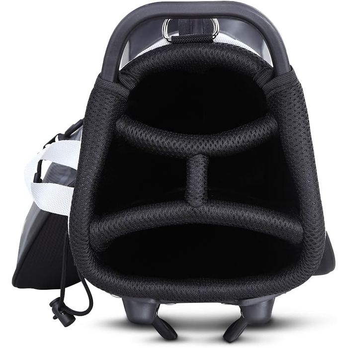 Сумка для гольфу Big Max Dri Lite Seven 2024 сіро-чорна - сумка для гольфу з водонепроникним покриттям