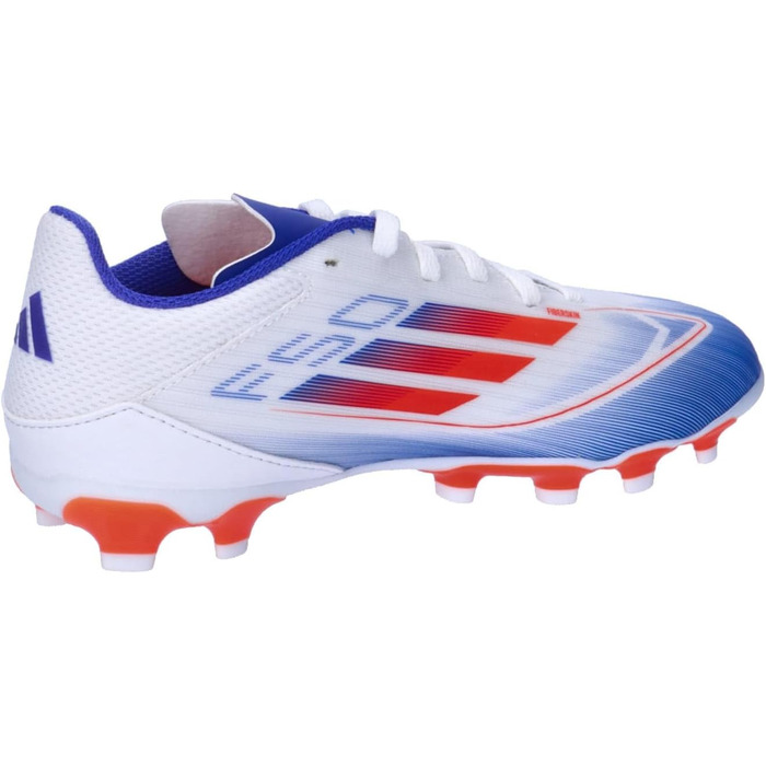 Бутси для футболу Adidas F50 League Unisex Multi Ground, 33 EU, Cloud White/Solar Red/Lucid Blue