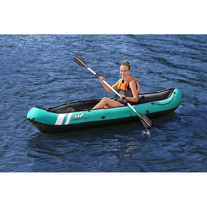 Надувний каяк Bestway Hydro-Force Ventura 280×86×40 см, комплект
