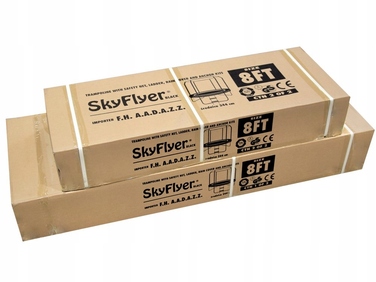 Батут із сіткою SkyFlyer 244 см FT 8 (244-252 см)