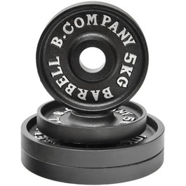 Олімпійські диски для штанги Bad Company Profi, чавунні, 50/51 мм, набір 2×5 кг і 2×10 кг