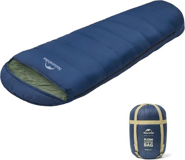 Спальний мішок Naturehike Mumienschlafsack: бавовняний, 300/600 GSM, зимовий, для дорослих та дітей, 4°C, водонепроникний, ультралегкий, компактний
