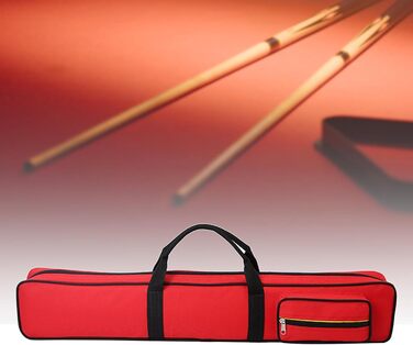 Стенд для більярдного кия Rockible з чохлом, захист від подряпин, червоний