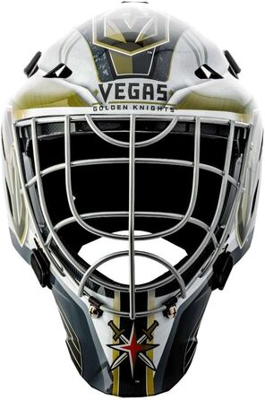 Дитяча хокейна воротарська маска Franklin Sports NHL Vegas Golden Knights для стріт-хокею, ліцензія, для підлітків